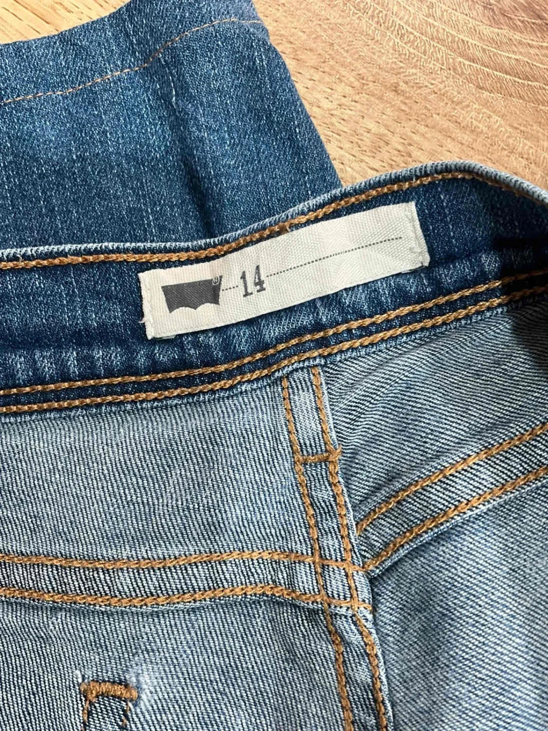 Short Levi's 14 - W32 Femme 98% Coton Bleu délavé Slv006 – photo 13